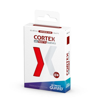 Ultimate Guard Cortex Mouwen Matte Japanse maat (60) - Rood