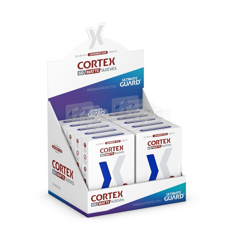 Ultimate Guard Cortex Sheeves Matte Japanse maat (60) - Blauw