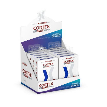 Ultimate Guard Cortex Sheeves Matte Japanse maat (60) - Blauw