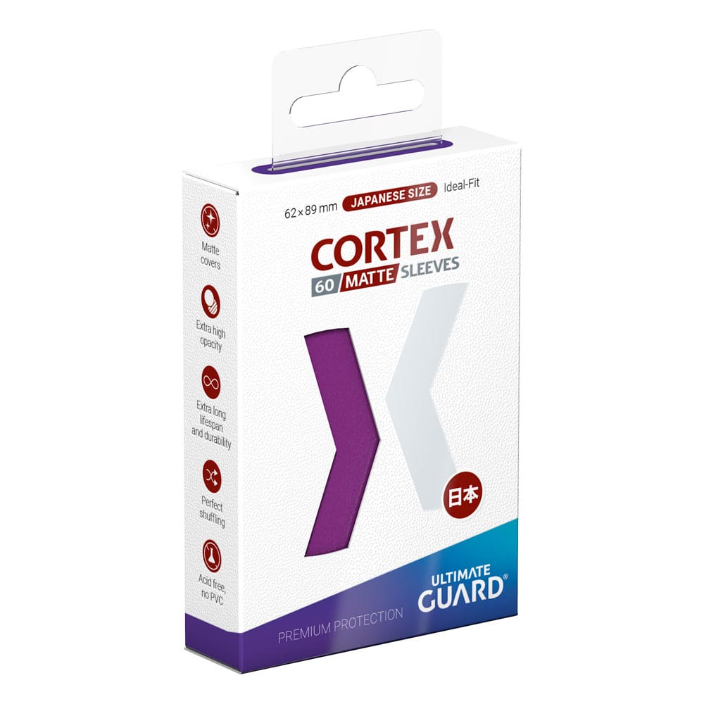 Ultimate Guard Cortex Mouwen Matte Japanse maat (60) - Paars