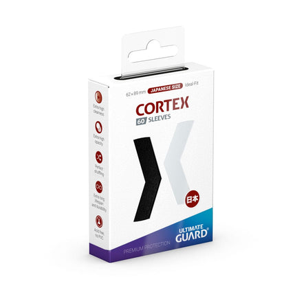 Ultimate Guard Cortex Mouwen Japanese maat (60) - Zwart