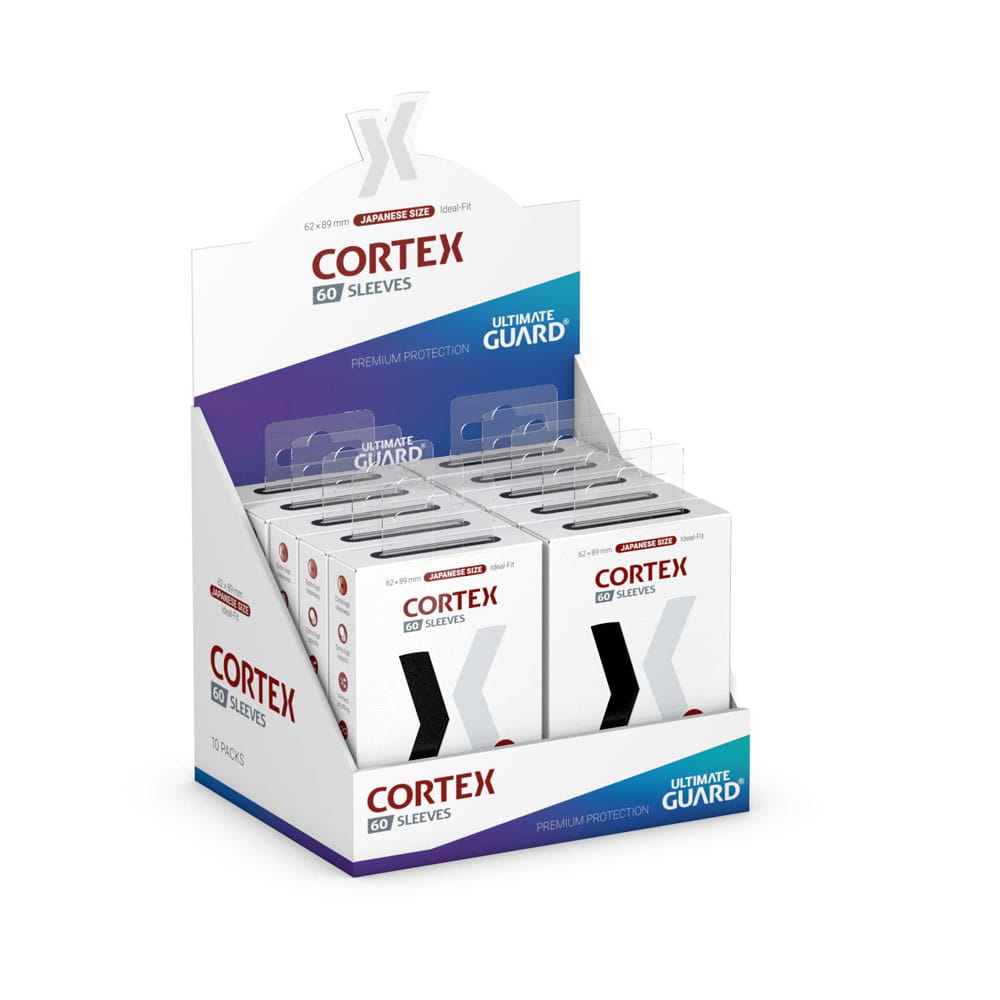 Ultimate Guard Cortex Mouwen Japanese maat (60) - Zwart