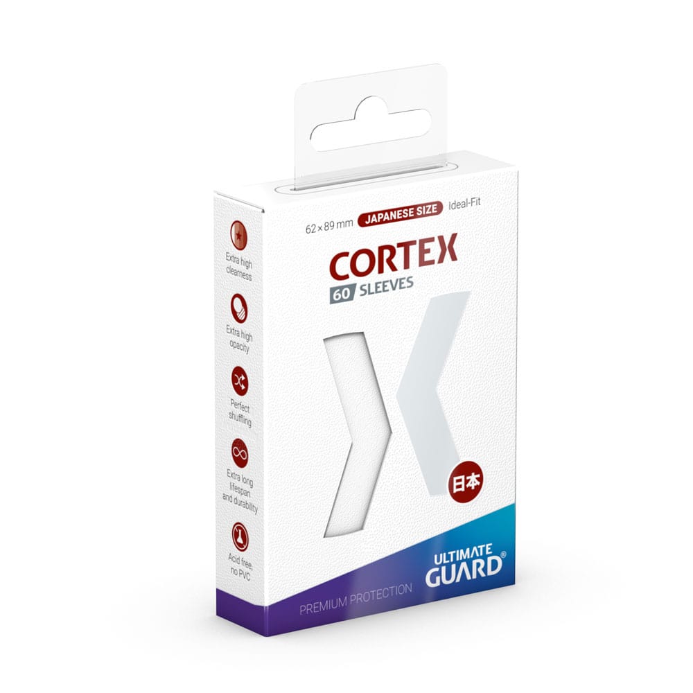 Ultimate Guard Cortex Mouwen Japanese maat (60) - Wit