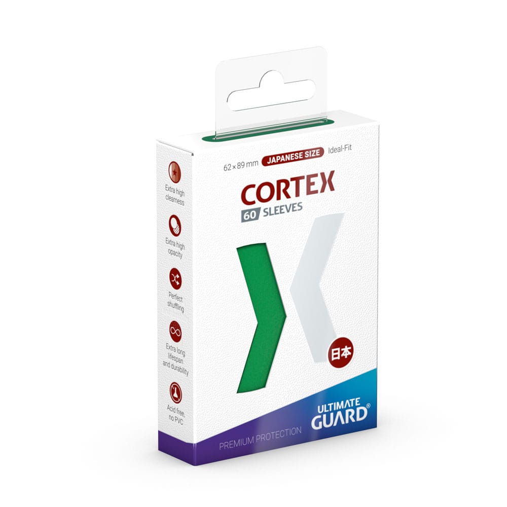 Ultimate Guard Cortex Mouwen Japanese maat (60) - Green