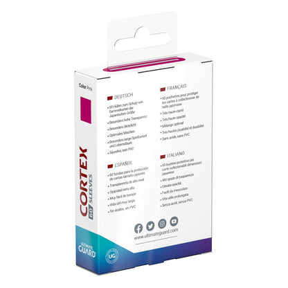 Ultimate Guard Cortex Mouwen Japanese maat (60) - roze