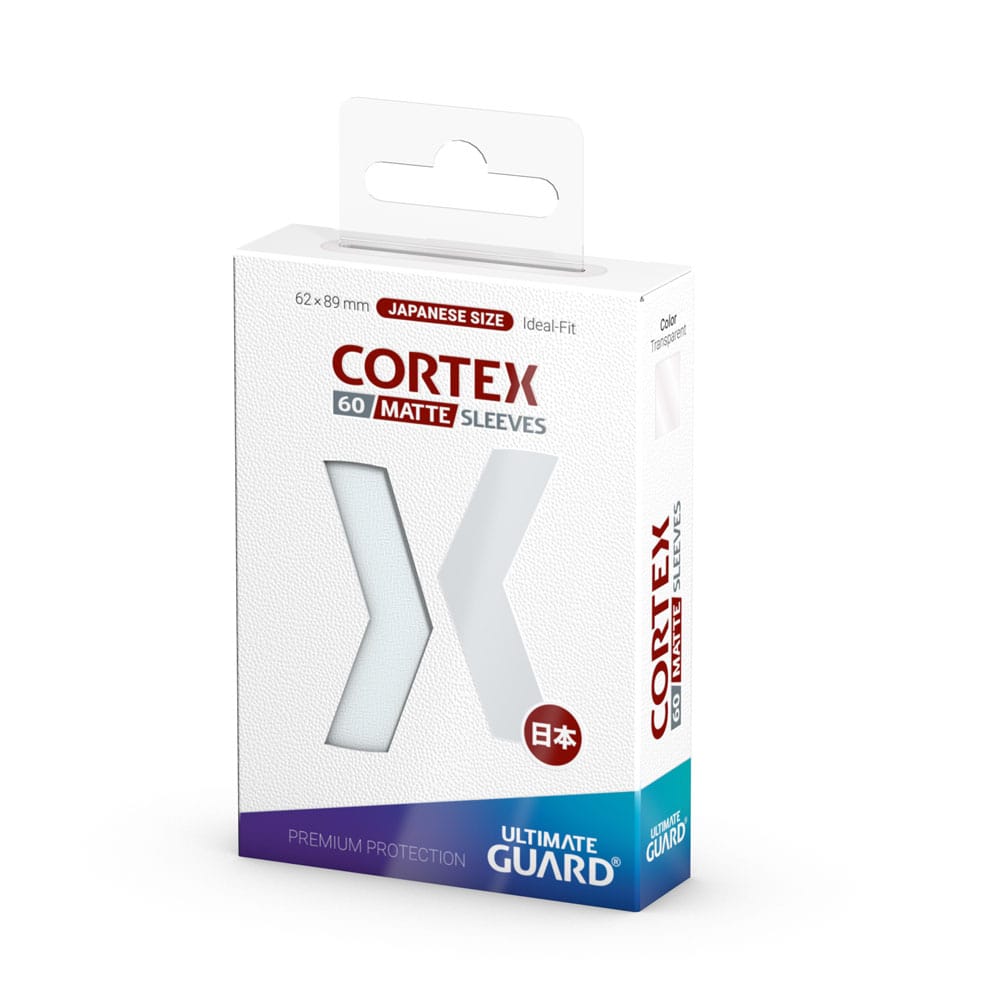 Ultimate Guard Cortex Mouwen Matte Japanse grootte (60) - Transparant