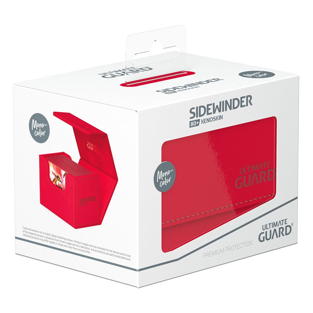 Ultimate Guard Sidewinder 80+ Xenoskin - Rood