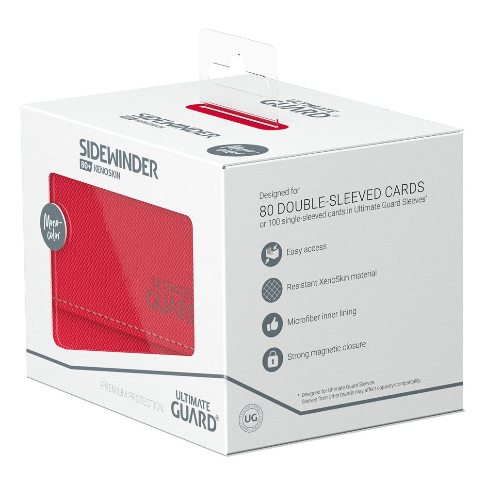 Ultimate Guard Sidewinder 80+ Xenoskin - Rood
