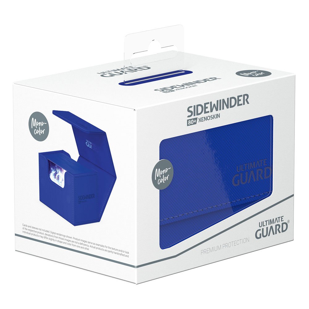 Ultimate Guard Sidewinder 80+ Xenoskin - Blauw