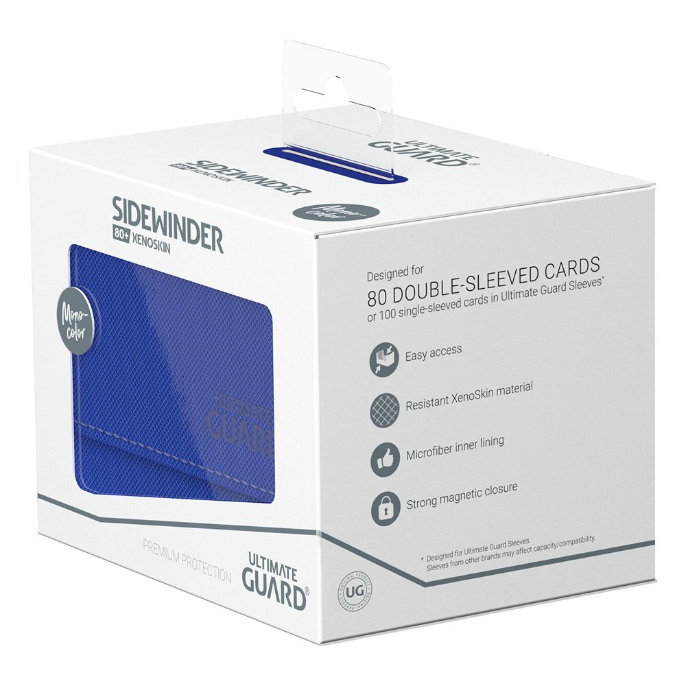 Ultimate Guard Sidewinder 80+ Xenoskin - Blauw