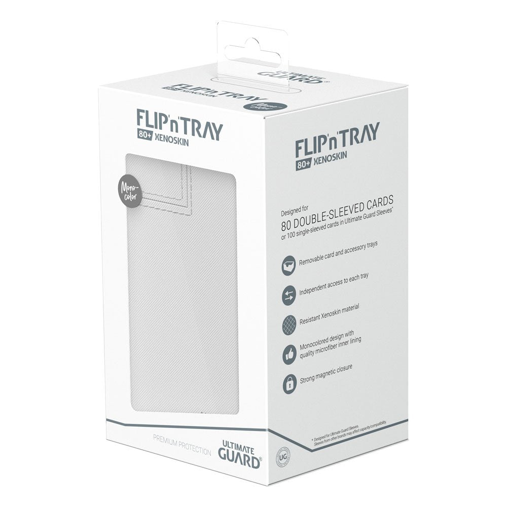 Ultimate Guard Flip'n'tray 80+ Xenoskin - White