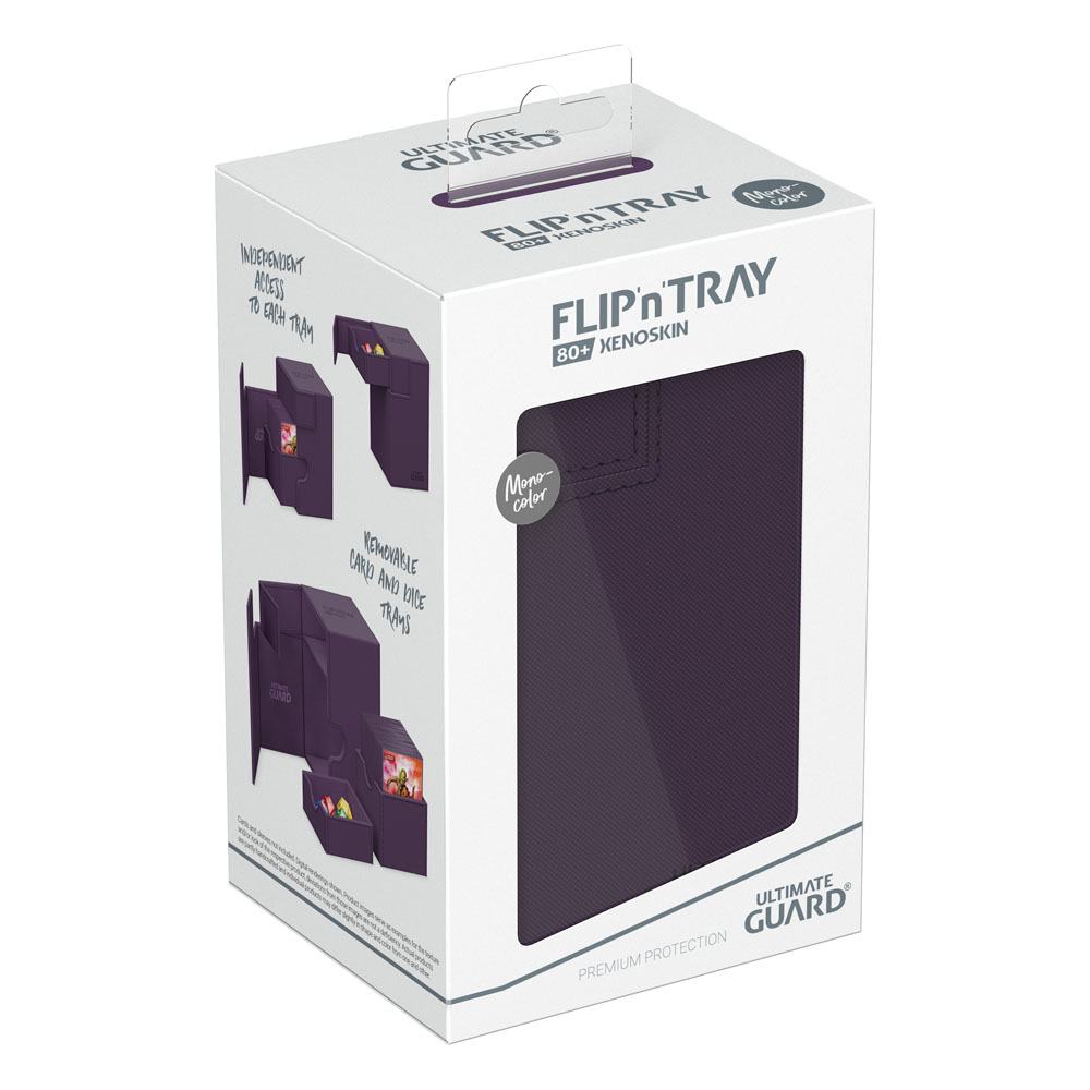 Ultimate Guard Flip'n'tray 80+ Xenoskin - Purple