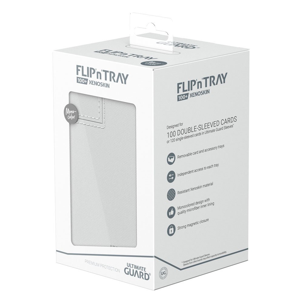 Ultimate Guard Flip'n'tray 100+ Xenoskin - White