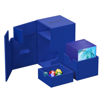 Ultimate Guard Flip'n'tray 100+ Xenoskin - Blauw