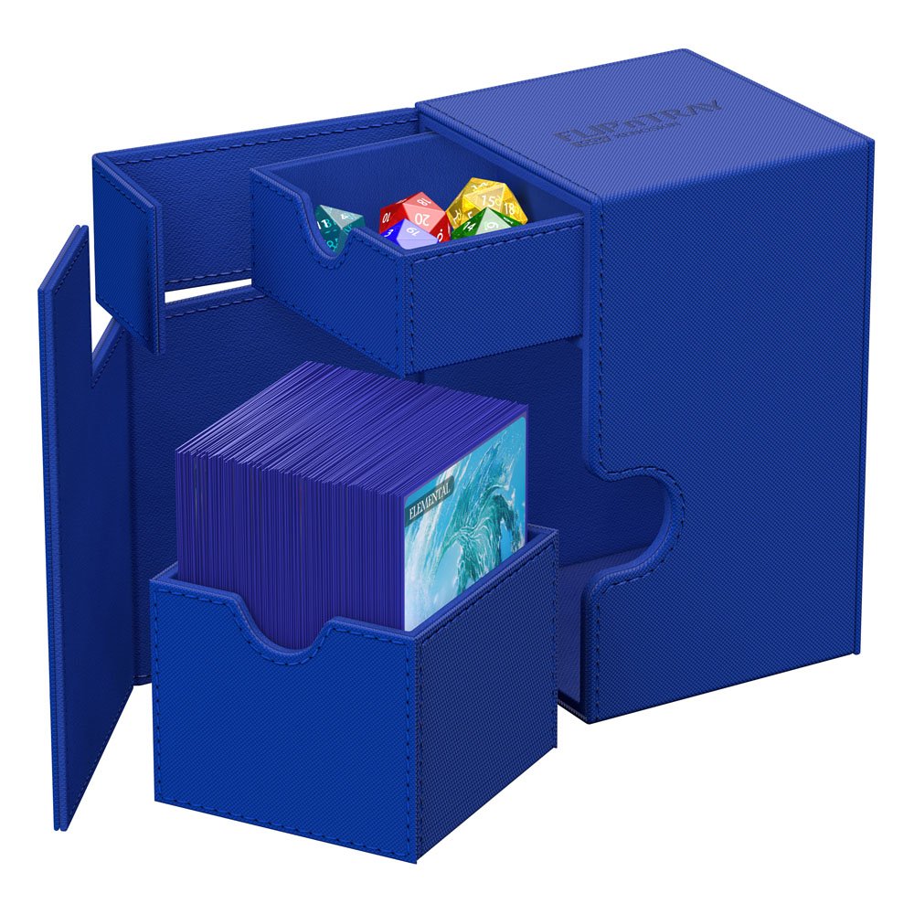 Ultimate Guard Flip'n'tray 100+ Xenoskin - Blauw