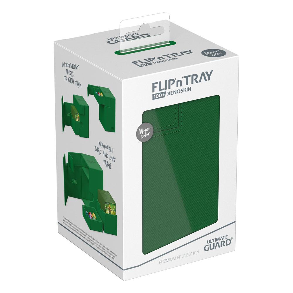 Ultimate Guard Flip'n'tray 100+ Xenoskin - Green