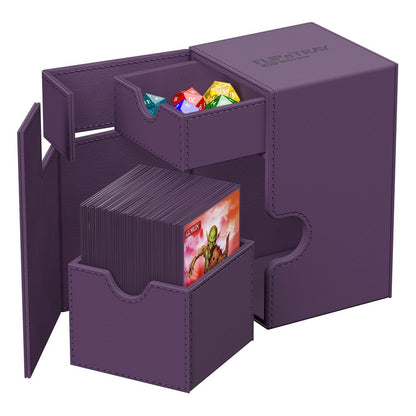 Ultimate Guard Flip'n'tray 100+ Xenoskin - Purple