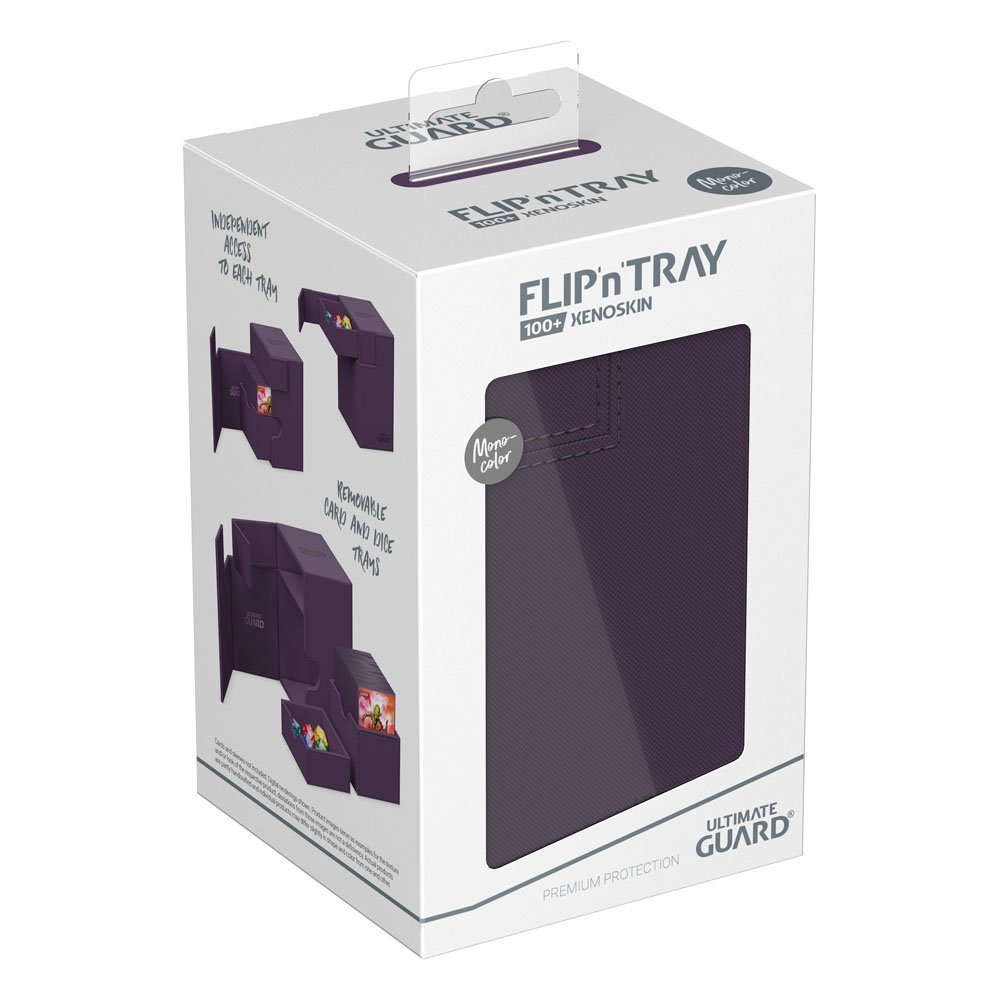 Ultimate Guard Flip'n'tray 100+ Xenoskin - Purple