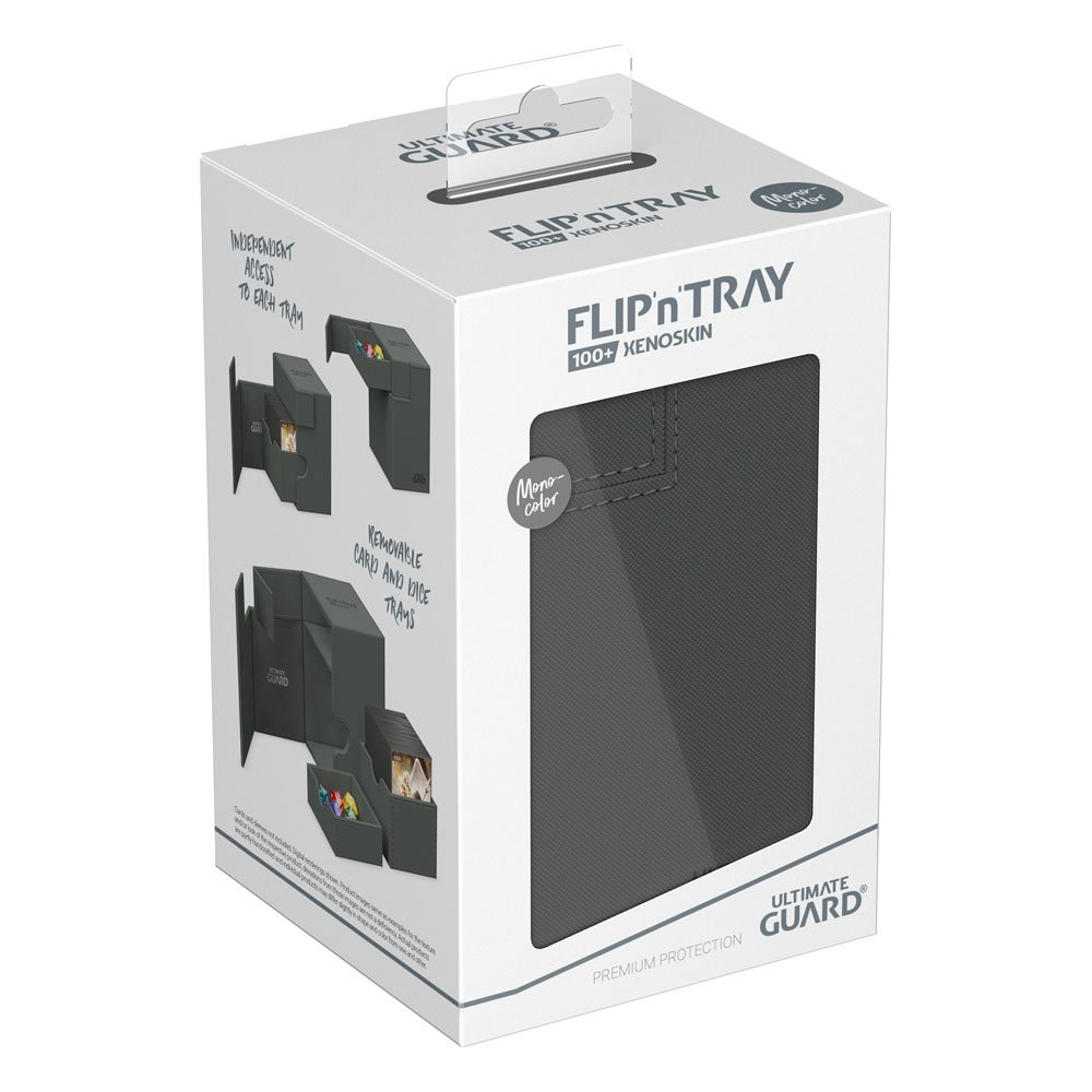 Ultimate Guard Flip'n'tray 100+ Xenoskin - Gray