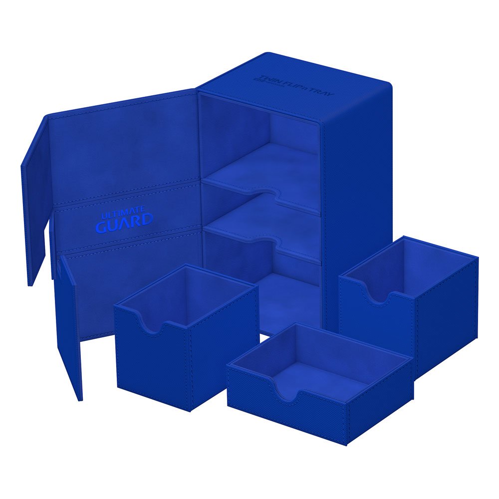 Ultimate Guard Twin Flip'n'tray 160+ Xenoskin - Blauw