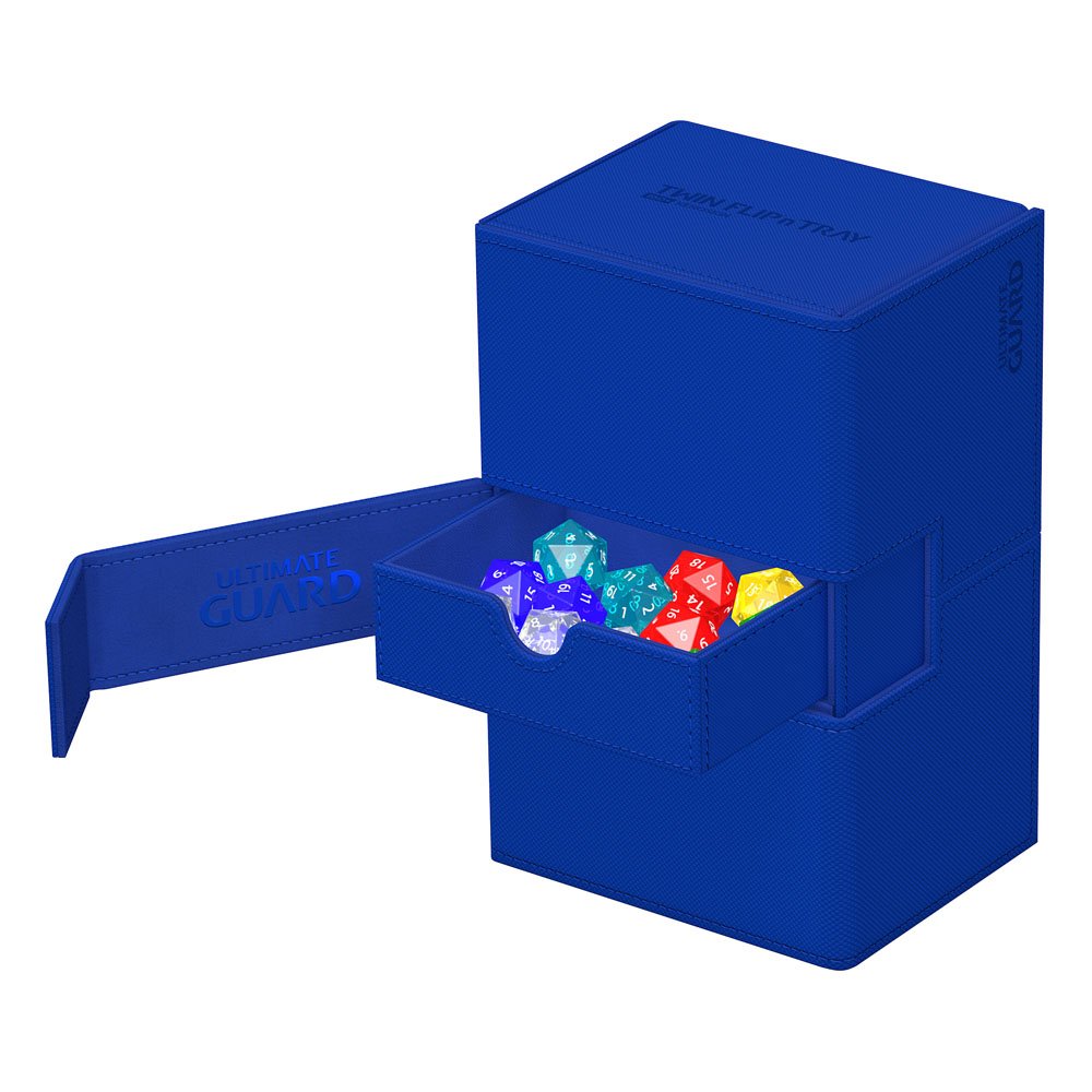 Ultimate Guard Twin Flip'n'tray 160+ Xenoskin - Blauw