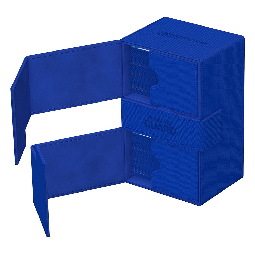 Ultimate Guard Twin Flip'n'tray 160+ Xenoskin - Blauw