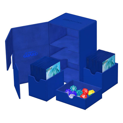 Ultimate Guard Twin Flip'n'tray 160+ Xenoskin - Blauw