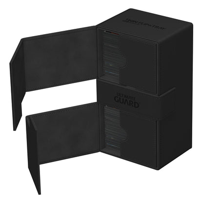 Ultimate Guard Twin Flip'n'tray 200+ Xenoskin - Black