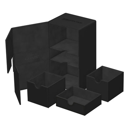 Ultimate Guard Twin Flip'n'tray 200+ Xenoskin - Black