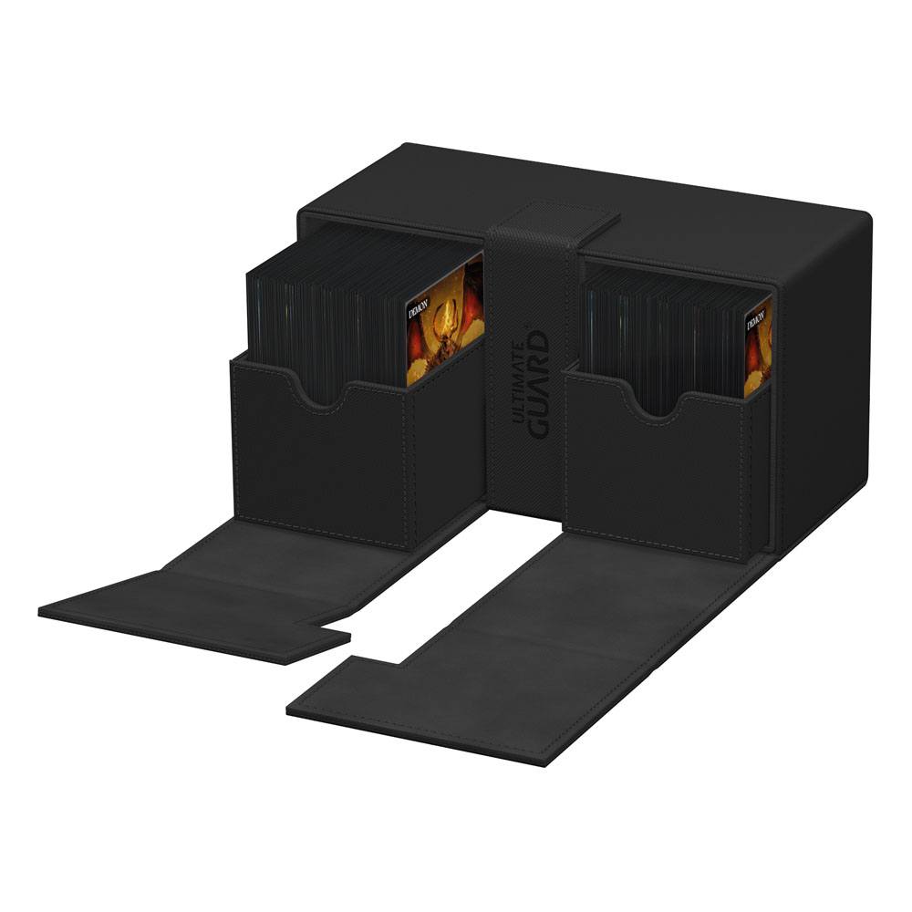 Ultimate Guard Twin Flip'n'tray 200+ Xenoskin - Black
