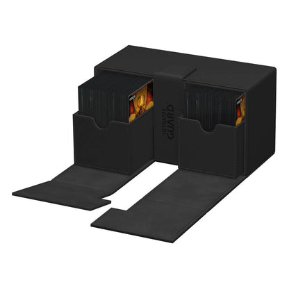 Ultimate Guard Twin Flip'n'tray 200+ Xenoskin - Black