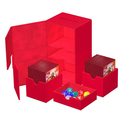 Ultimate Guard Twin Flip'n'tray 200+ Xenoskin - Red