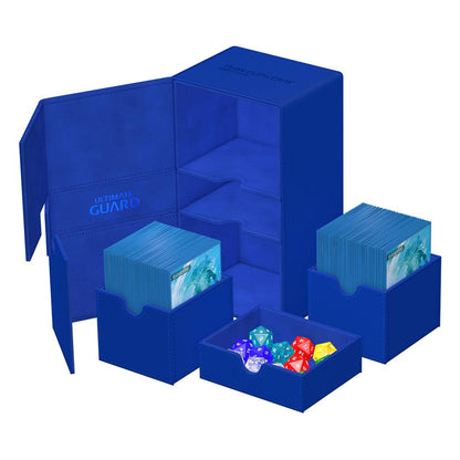 Ultimate Guard Twin Flip'n'tray 200+ Xenoskin - Blue
