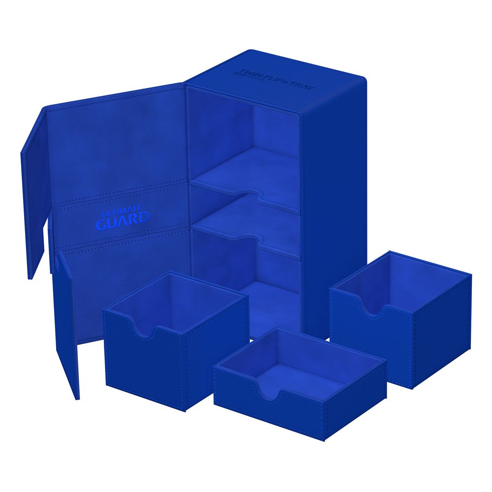 Ultimate Guard Twin Flip'n'tray 200+ Xenoskin - Blue