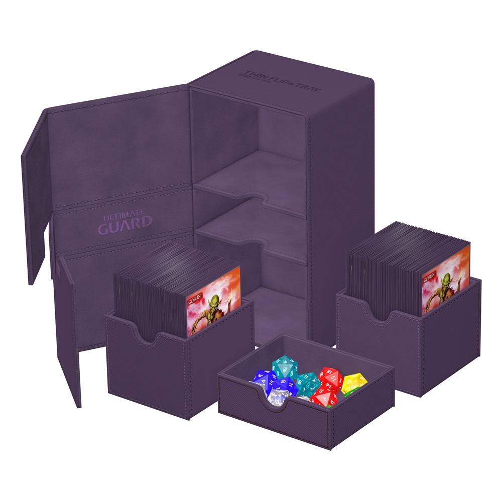 Ultimate Guard Twin Flip'n'tray 200+ Xenoskin - Purple