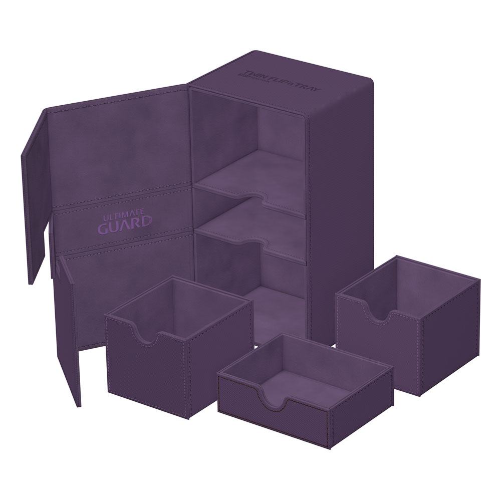Ultimate Guard Twin Flip'n'tray 200+ Xenoskin - Purple