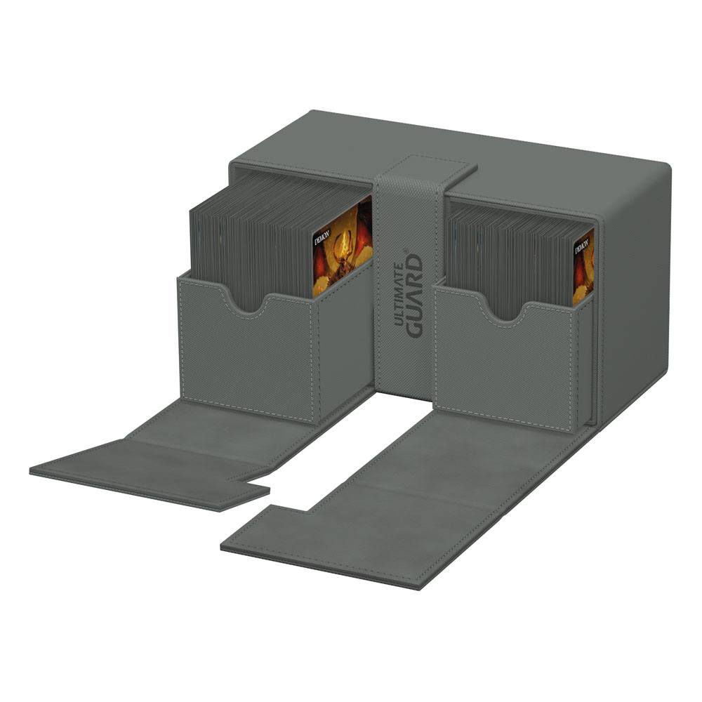 Ultimate Guard Twin Flip'n'tray 200+ Xenoskin - Gray