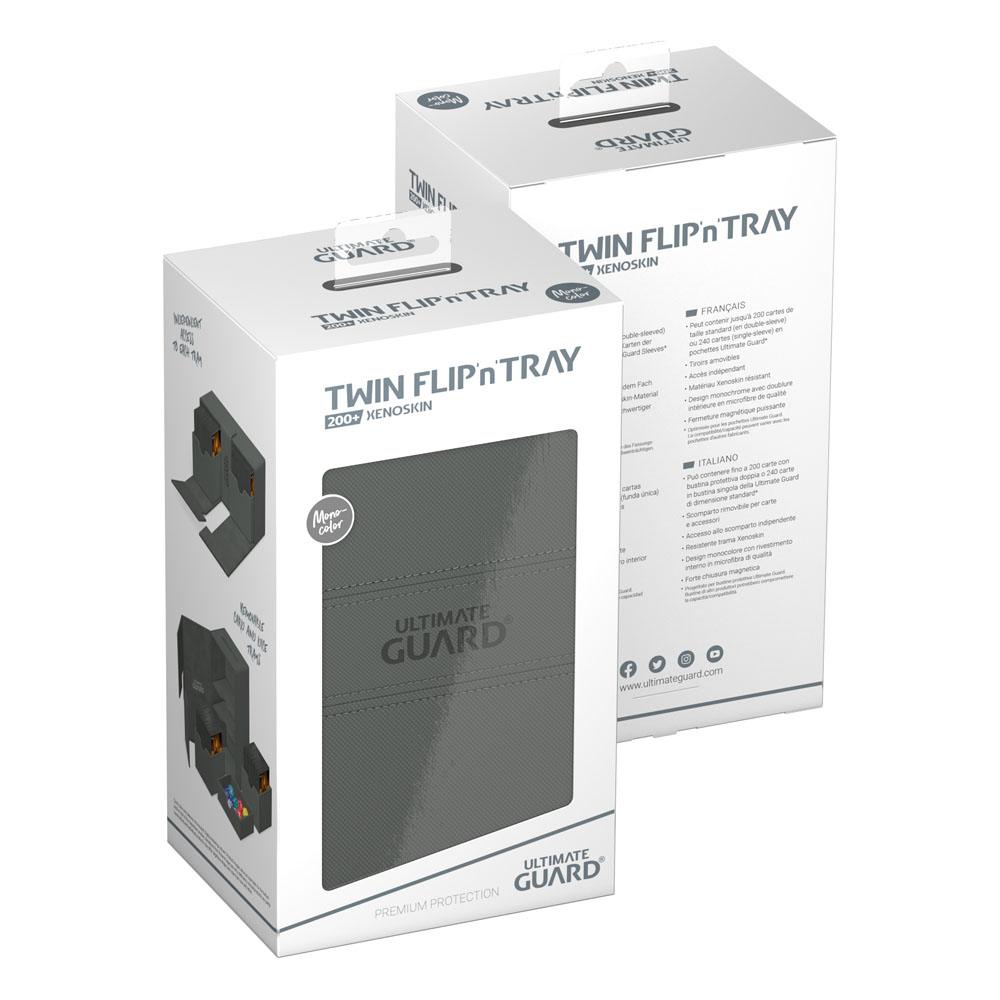 Ultimate Guard Twin Flip'n'tray 200+ Xenoskin - Gray