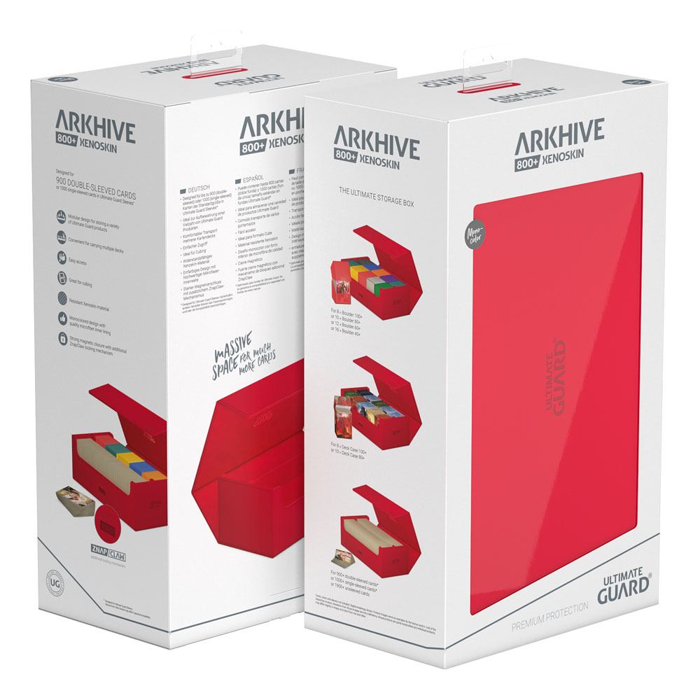 Ultimate Guard Arkhive 800+ Xenoskin - Rood