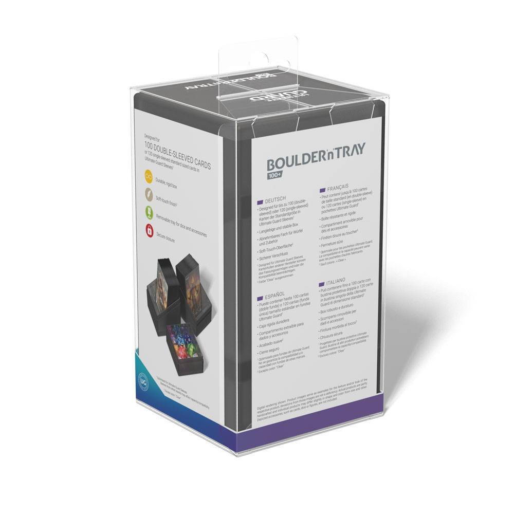 Ultimate Guard Boulder'n'tray 100+ - Onyx
