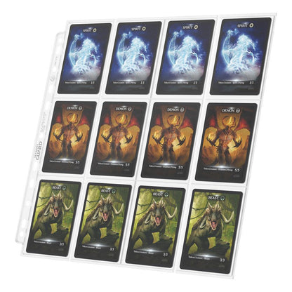 Ultimate Guard 24-Pocket Quadrow Pages Side-loading (10)-Transparant