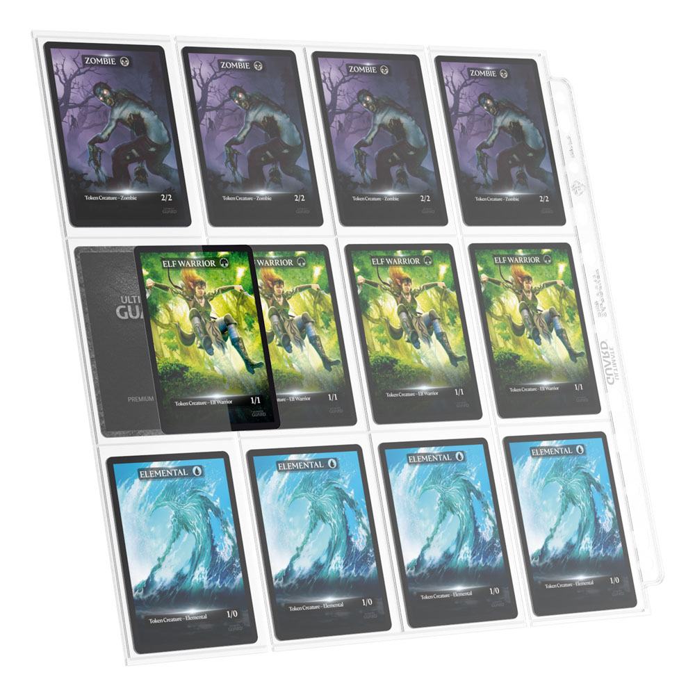 Ultimate Guard 24-Pocket Quadrow Pages Side-loading (10)-Transparant