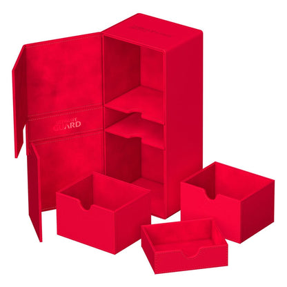 Ultimate Guard Twin Flip'n'tray 266+ Xenoskin - Red