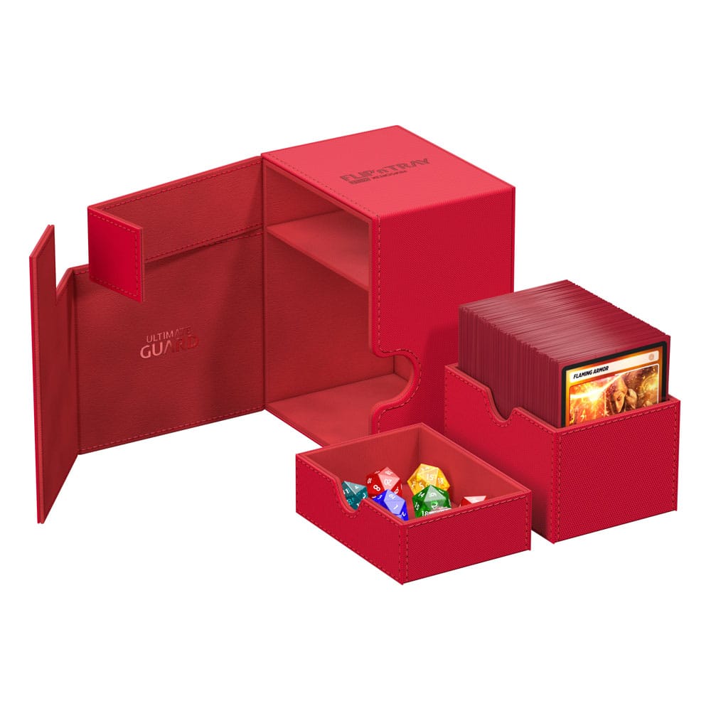 Ultimate Guard Flip'n'tray 133+ Xenoskin - Rood
