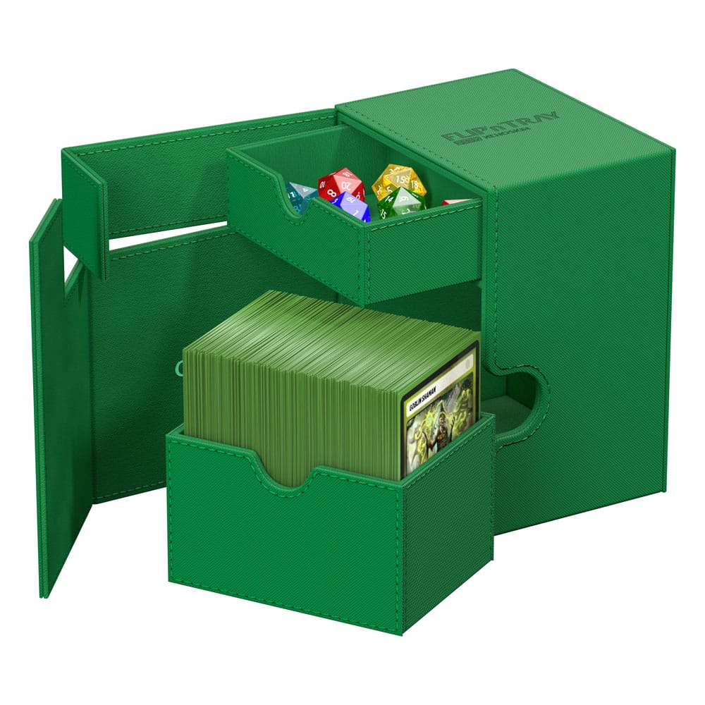 Ultimate Guard Flip'n'tray 133+ Xenoskin - Green