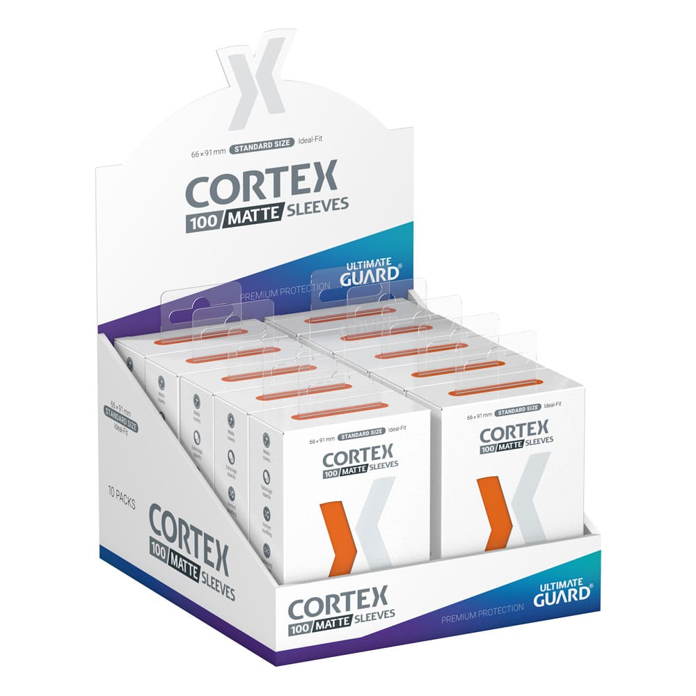 Ultimate Guard Cortex Mouwen Matte Standard Grootte (100) - Oranje