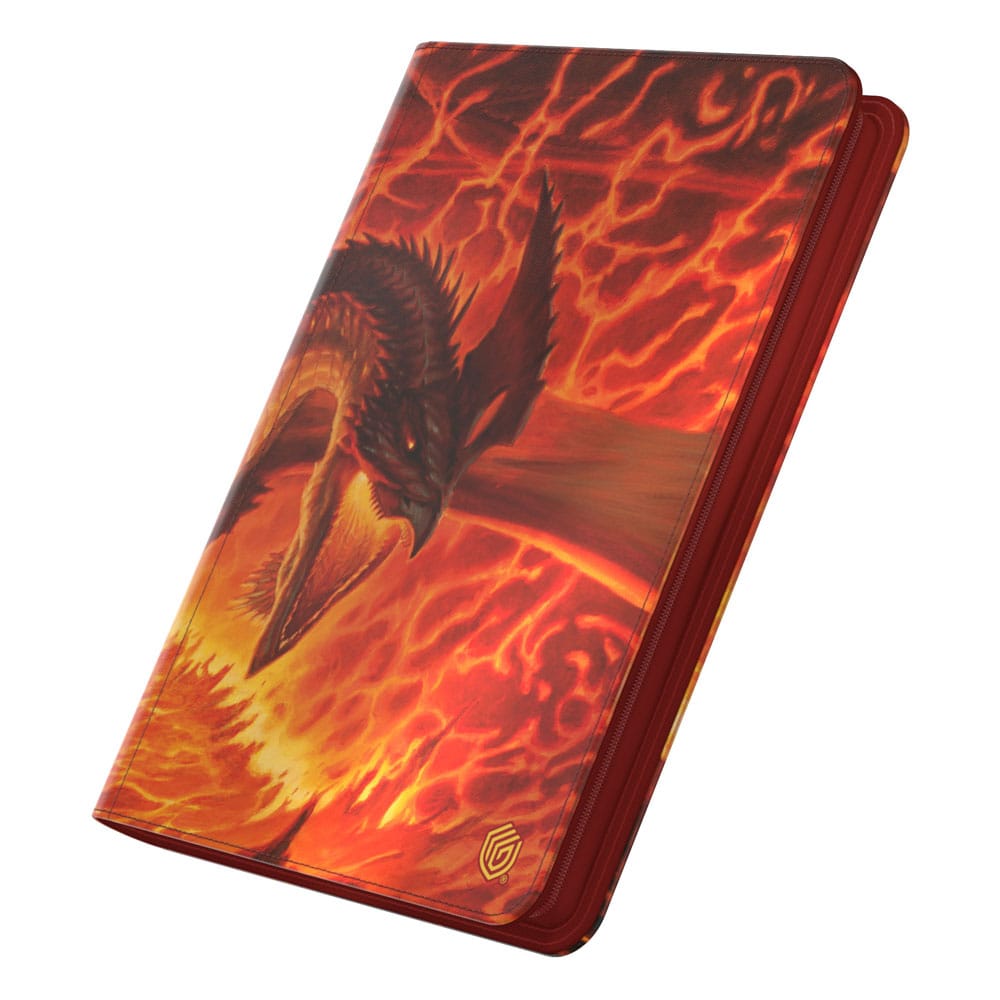 Ultimate Guard Zipfolio 360 Xenoskin Magic: The Gathering "Tarkir: Dragonstorm" - Magmatische Hellkite