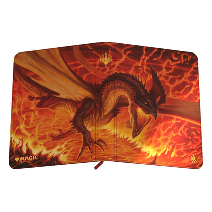 Ultimate Guard Zipfolio 360 Xenoskin Magic: The Gathering "Tarkir: Dragonstorm" - Magmatische Hellkite