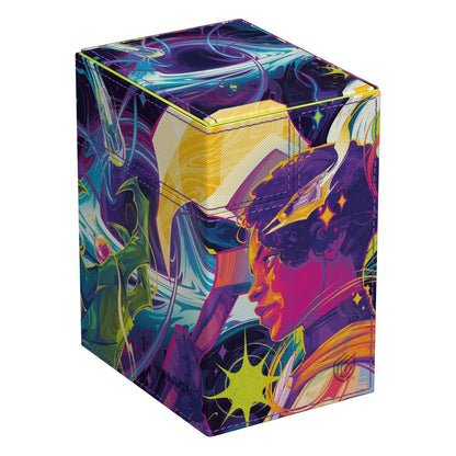 Ultimate Guard Flip'n'Tray 133+ Xenoskin Magic: The Gathering "Edge of Eternities" - Haliya en Tezzeret