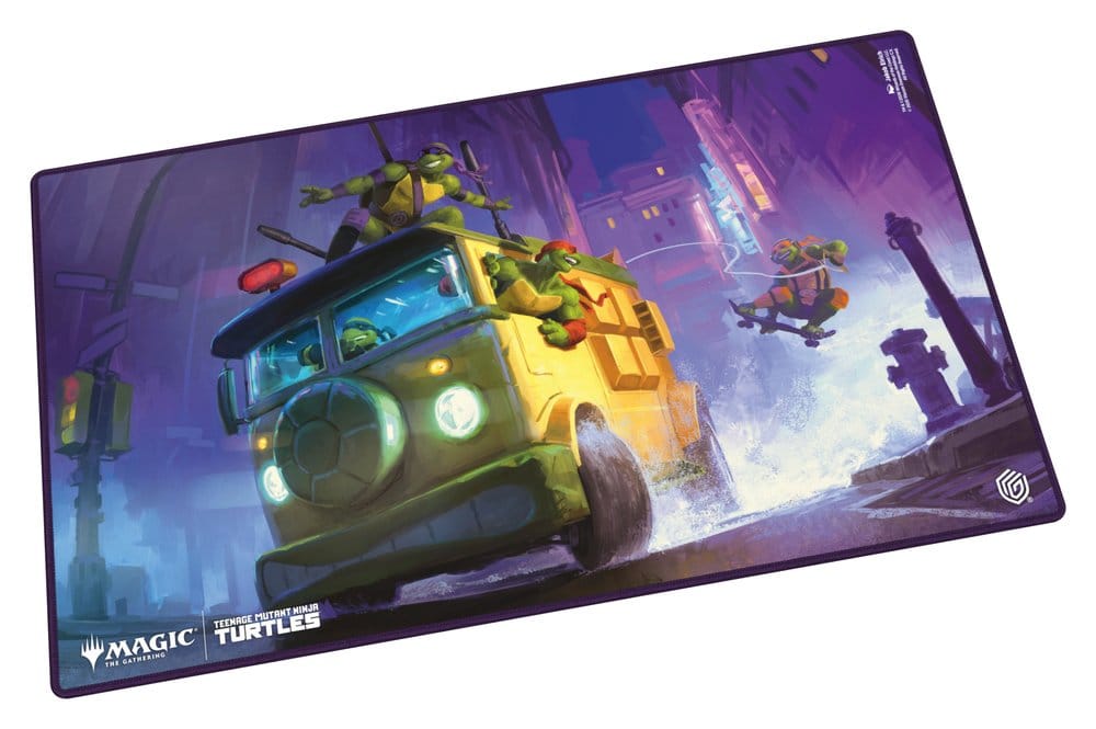 Ultimate Guard speelmat Magic: The Gathering | Teenage Mutant Ninja Turtles - Zwart Ongewoon